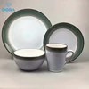 New brand 2019 hand painted stone porcelain tableware Modern design dinner set Hot sale stoneware dinnerware sets