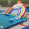 Large Cheap Inflatable Water Slide Water Park Pool Slides Summer Fun For Adult and Kids For Sale