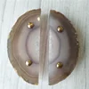 Home decoration natural crystal agate cabinet door knob