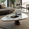 Wooden tea table with marble top wholesale custom design or size chinese tea table for living room table furniture