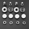 Black License Plate Frames, Stainless Steel Car Licence Plate Covers Slim Designwith Bolts Washer Caps