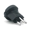 2 pin EU Schuko to Swiss Converter Plug Adapter EU to Switzerland Adaptor
