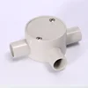 3 / three way circular box / junction box for electrical Shallow J/Box