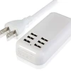 Safty electrical socket smart automatic matching usb charger multi-function Socket with 6usb 20W
