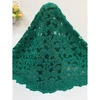 2019 High quality latest luxury heavy rhinestone handmade beaded lace fabric french lace fabric for bridal