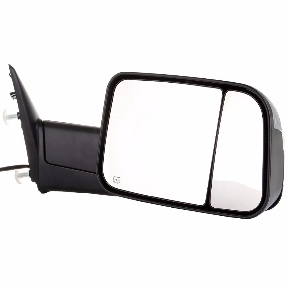 Pair Power Heated Towing Mirrors For Ram 1500 Pickup Signal Lights Side 2009-15