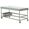 Cosbao Commercial Hotel Restaurant Kitchen Equipment Stainless Steel Work Table/BenchTable With Under Shelf
