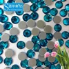 S0808 blue zircon ss20 5mm 100 gross Shiny Capri Blue Color 30SS 6mm Hot-fix Swainstone Rhinestone