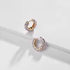Bijoux Accessories Jewelry Wholesale Enameled Cooper Hoop Earring Mini Ear Cuff for Women