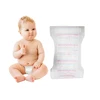 Factory plastic backed baby diapers in china