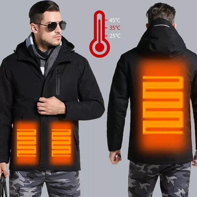 heated snowboard jacket