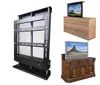 Kinbay hidden bedroom living room cabinet tv lift mechanism 42-55 inch automatic lift tv stand