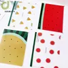 Watermelon A4 Edge bag Pp Folder fruit File Bag Organ Bag student Test package