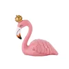 2019 New design wholesale handmade resin cute pink flamingos shape indoor decor furnishing article for kid gift