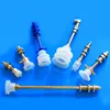 Low profile suction accessories mounting vacuum cups