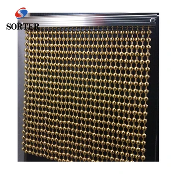 Decorative Metal Bead Curtain For Hotel Restaurant Salon Spa Room Divider Buy Decorative Lighted Beads Curtains Decorative Bead Door Curtain Metal