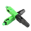 SC APC Fast Connector Telecom Standard FTTH Fiber Optic Field Assembly Quick Fast Connector Drop Cable IL 0.3dB