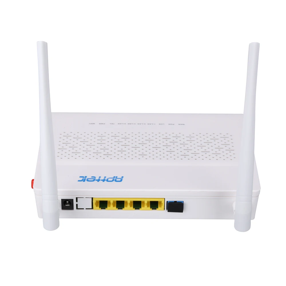 hot sales 1GE 3FE two wifi antenna GPON ONT ONU Modem with compatible with different brands OLT - TelecomMaterials.com