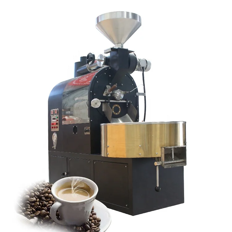 التلقائي الصناعية عالية الصف تحميص آلة محمصة قهوة آلة