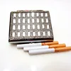 16pcs square metal bling diamond cigarette case