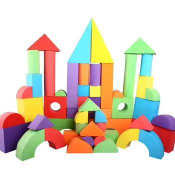 Soft Wood Grain Foam Building Blocks - Buy Soft Foam Building Blocks ...