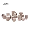 casting stainless steel pipe fitting ss304 316 straight tee female thread 45/90 degree elbow stainless steel nipples