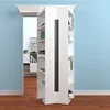 Affordable French Style High Quality Elegant book shelf book case folding door