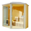 Cost Cedar Hut Outdoor Sauna Kit Dry Steam Sauna Room