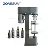 ZONESUN Wine ROPP Bottle Cap Crimping Machine Semi-automatic Metal Cap Crimper Aluminum Cap Lock Machine