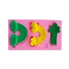 New Product Delicate Rainbow Shape Cake Decorating Tools Baking Mold Fondant Silicone Mold