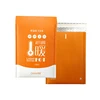 Wholesale Orange Foil Metallic Bubble Mailer Packaging Bag E-commerce Express Packaging Tailored For Brand Clothing