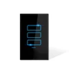Lanbon smart home automation 1/2/3 gang big touch button different backlight colors wifi smart light switch