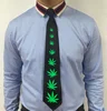 Light Up Mariguana Tie for Party DJ Dancer Ravers