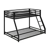 School Apartment Industrial Loft Children Bunk Bed With A Secured Ladder