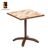 Eco-friendly Material Restaurant Modern Marble Stone Ceramic Dining Set Table Top