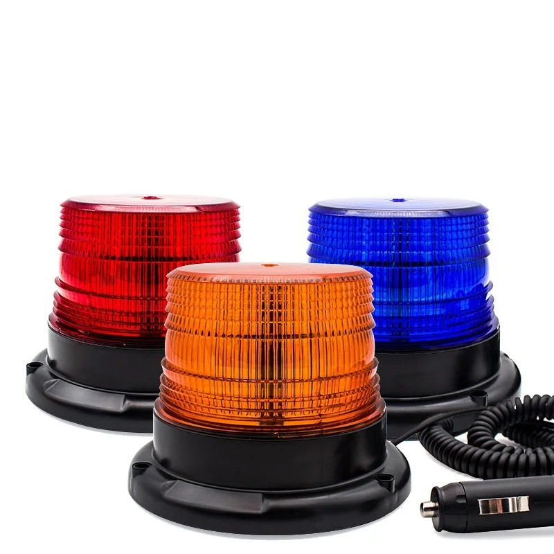 DC12V 24V universal burst flashing beacon LED Flashing Lights Magnetic LED  Security Warning Lamp for vehicle