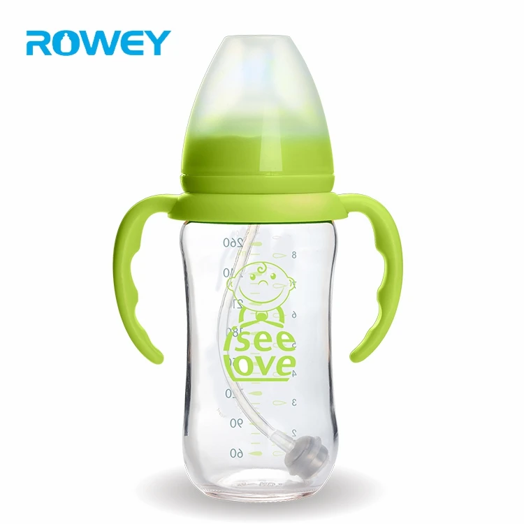 baby feeding bottle with handles