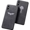Free shipping Non-Slip Plush Mobile Phone Back Cover Suede Fabric Cell Phone Case For iPhone XS/XS Max/XR