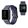 Multi-languages Wrist Sense Waterproof Smart Watch Sport Fitness control Bracelet with Call Rejection