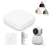 Zigbee Smart Home Automation Gateway ,Wireless Network ZIGBEE/ wifi Smart mini Gateway With tuya app control alarm system