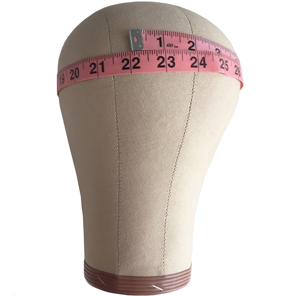 
Lace Canvas Block Display Mannequin Head For Making Wigs 