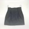 Sexy Women Zip Leather Short Pencil Bodycon Mini Skirt Solid