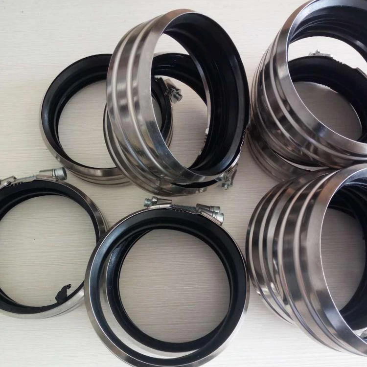 
SML EN877 cast iron pipe rapid coupling clamp HUBLESS 