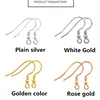 10 pair 925 Sterling Silver Earring Hooks Clasp Ear Wire for Jewelry Making DIY Earrings Jewelry Accessories Findings