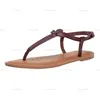 Slingback Flat and Black Leather Thong Sandals with Adjustable Ankle T Strap