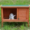 Wooden Single Pet Rabbit Hutch