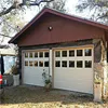 China Suppliers Automatic Sliding White Garage Door With Windows