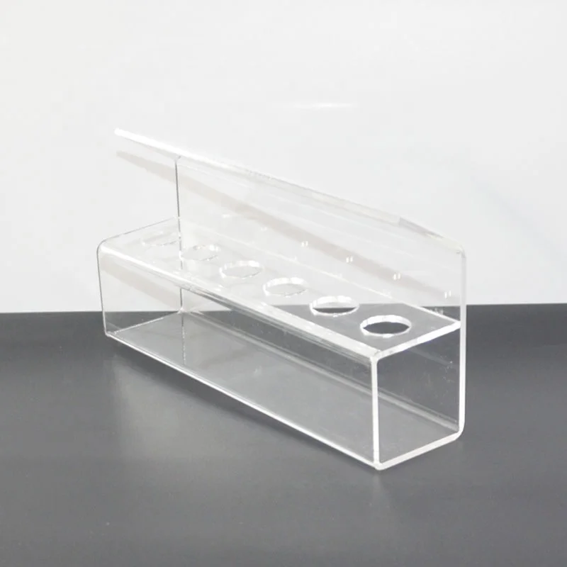 Engraved Acrylic Single Ice Cream Cone Holder Tray Display Stand Rack Wedding