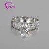 Provence Gems Ring Jewelry Prong Setting 6.5mm DEF Color Moissanite Gold Engagement Ring for Men