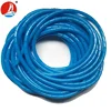 10M Spiral Tube Flexible Cord PC Home Cinema Cable Wire Organizer Wrap Management Blue For PC Computer 4-50MM